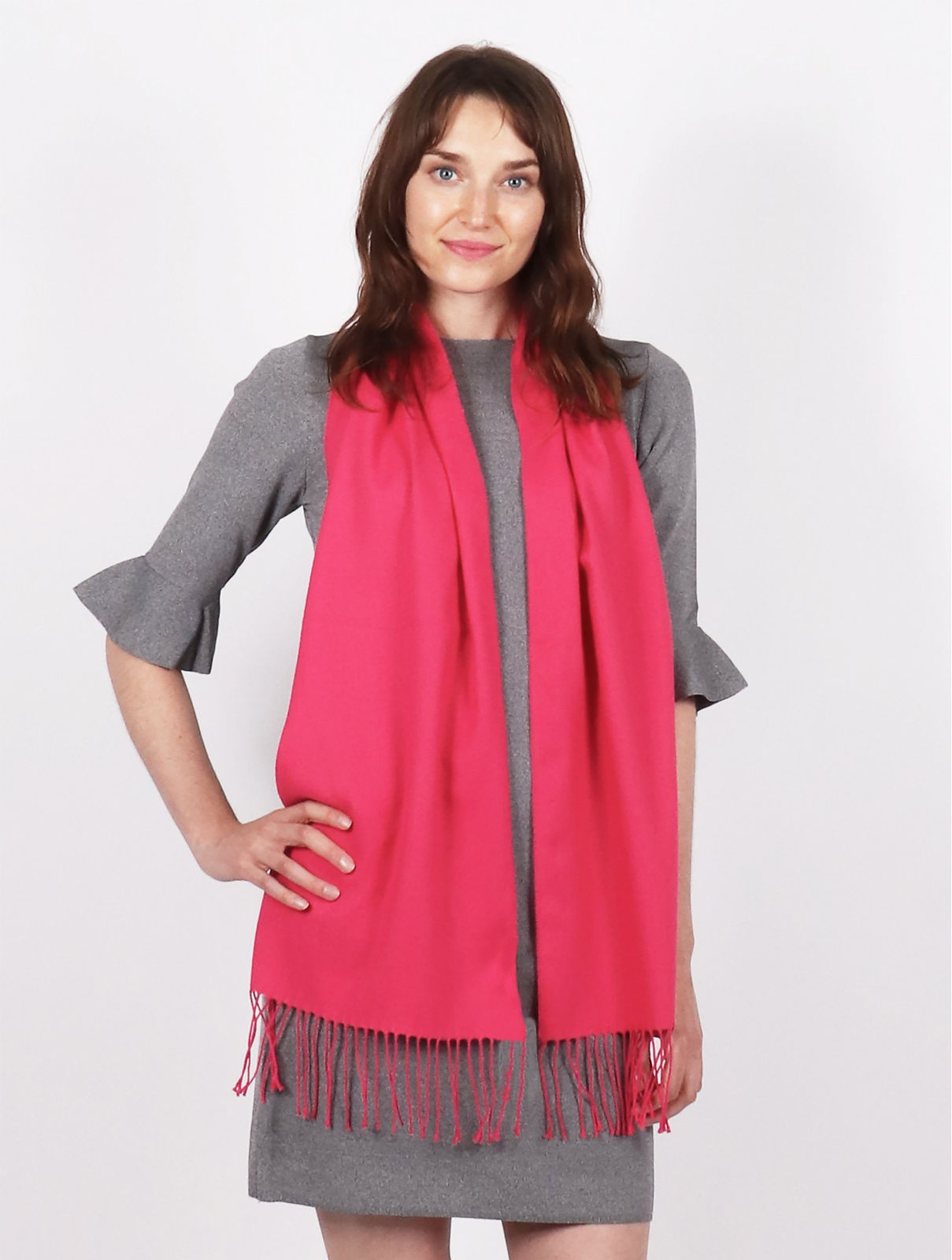 Fuchsia Cozy Scarf