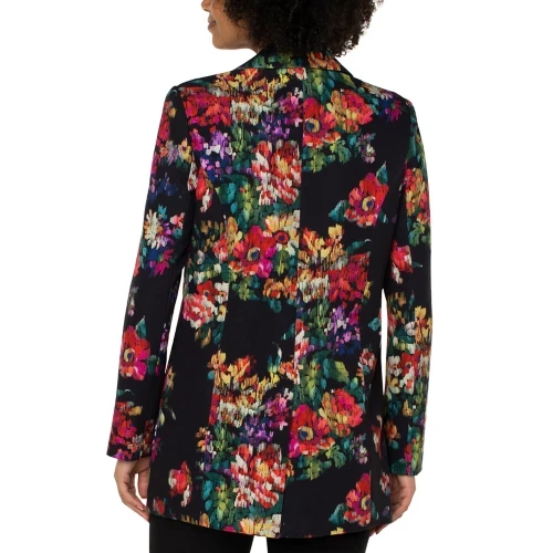 Thumbnail: Liverpool Tapestry Print Boyfriend Blazer LM1148MW1P17