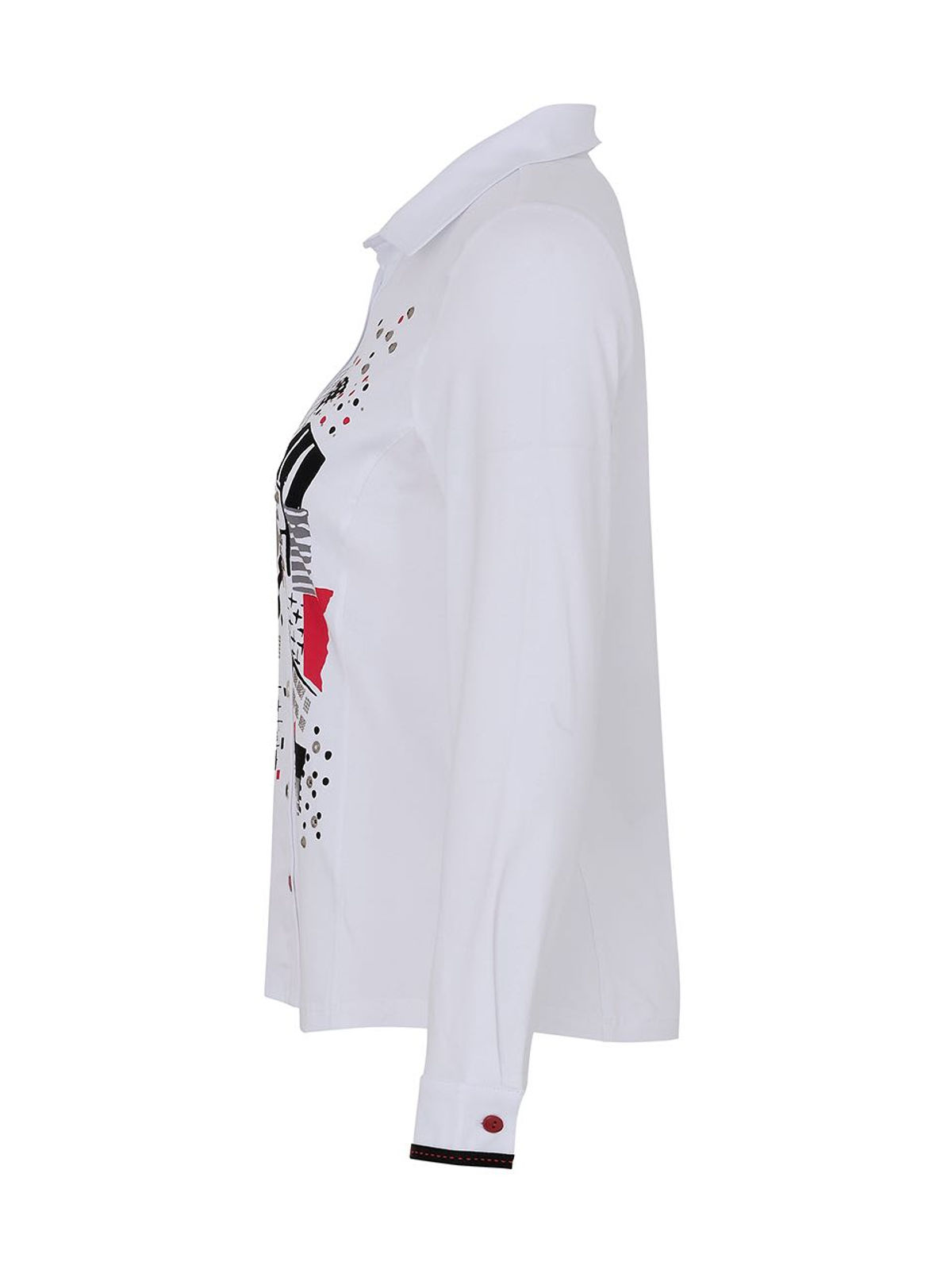 Dolcezza "Tear Down the Wall"  Button Front Shirt 73605