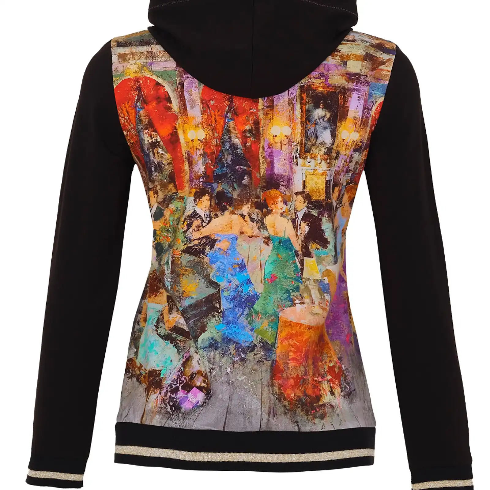 Thumbnail: Dolcezza "Dance Party"  Zip Front Hoodie 73734