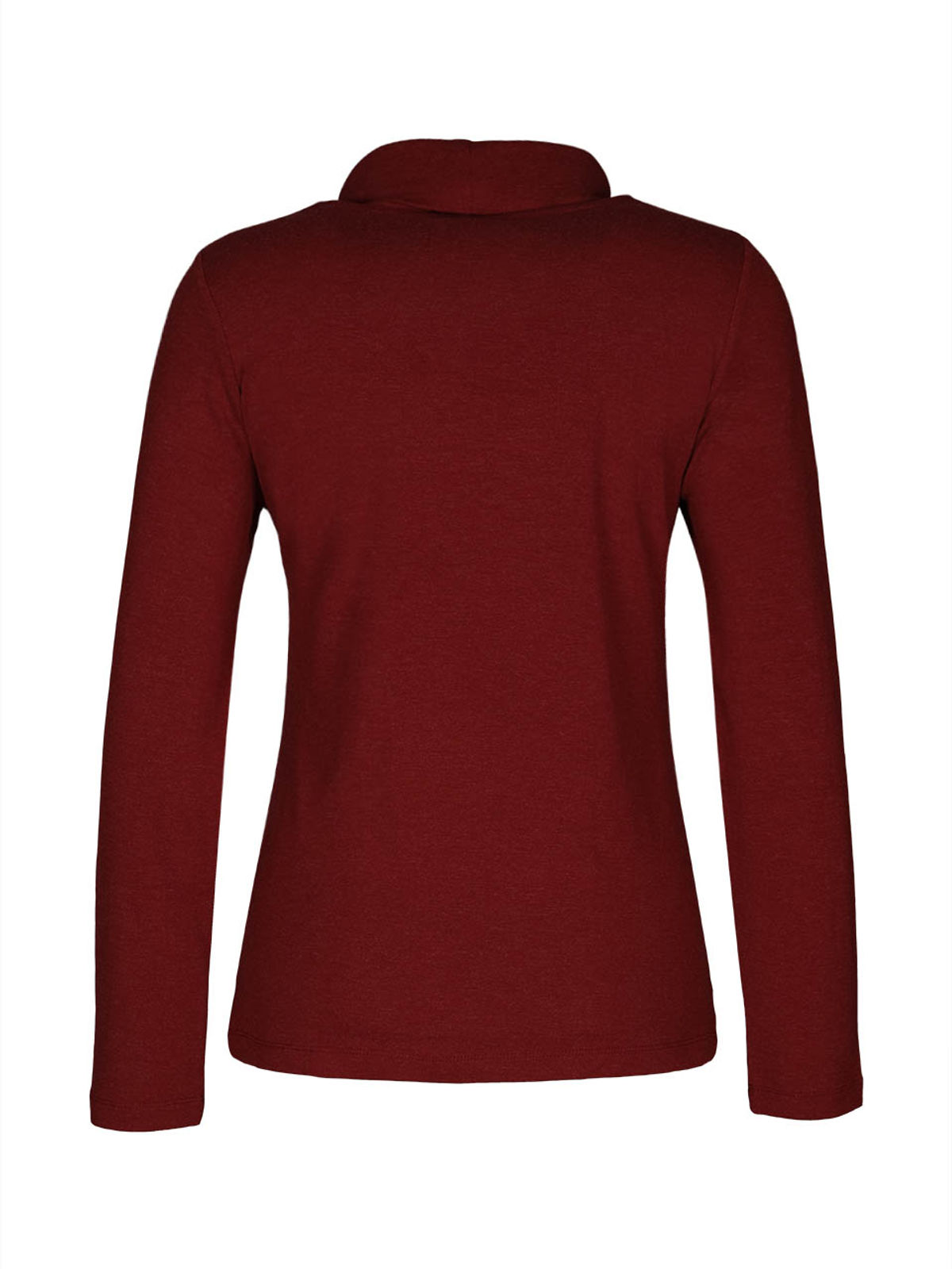 Dolcezza Burgundy Cowl Neck 72554