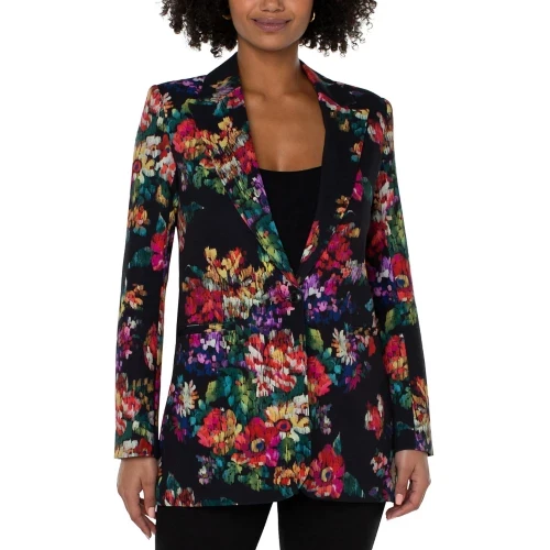Liverpool Tapestry Print Boyfriend Blazer LM1148MW1P17