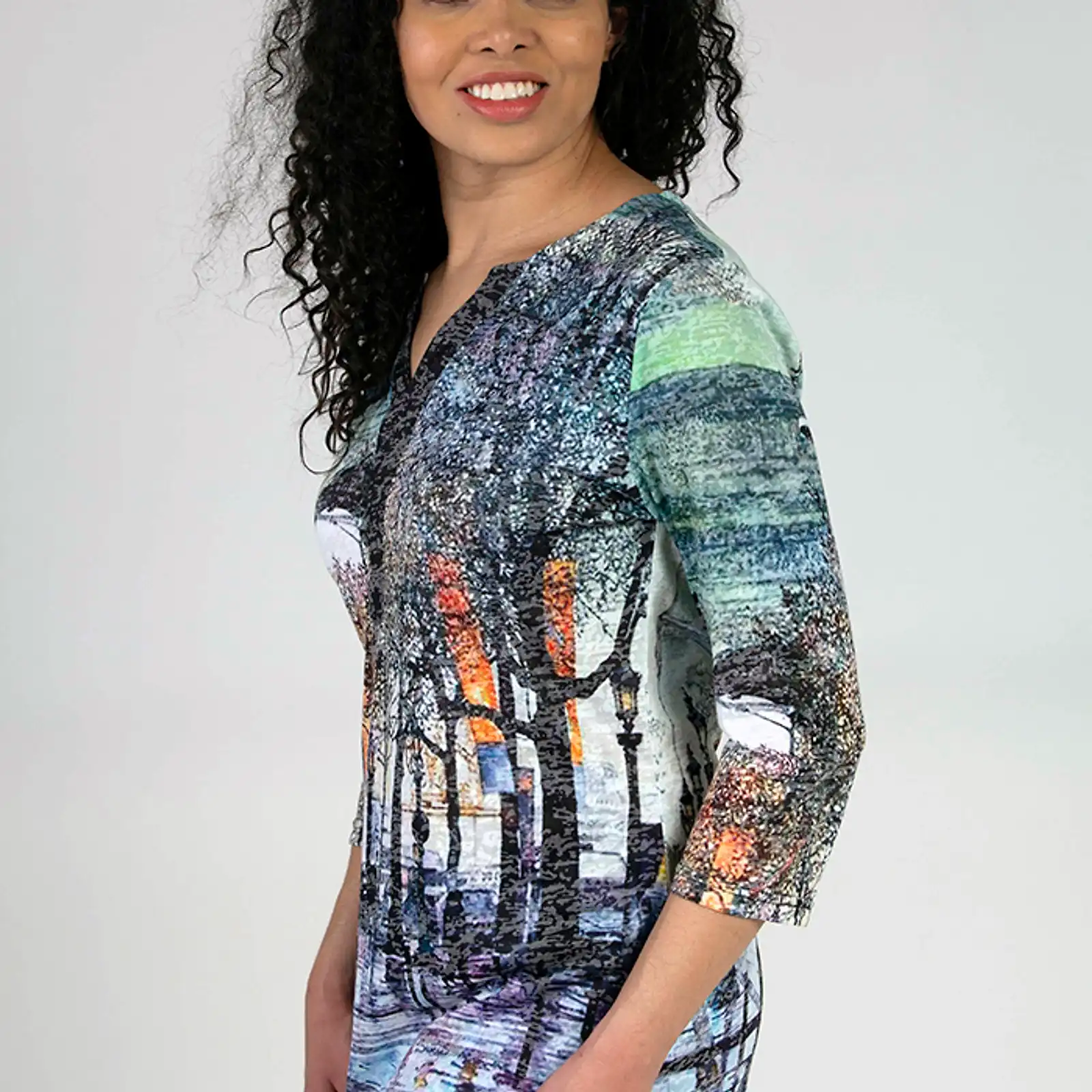 Thumbnail: Fresh FX Paris Park Henley Top 1FB371447C
