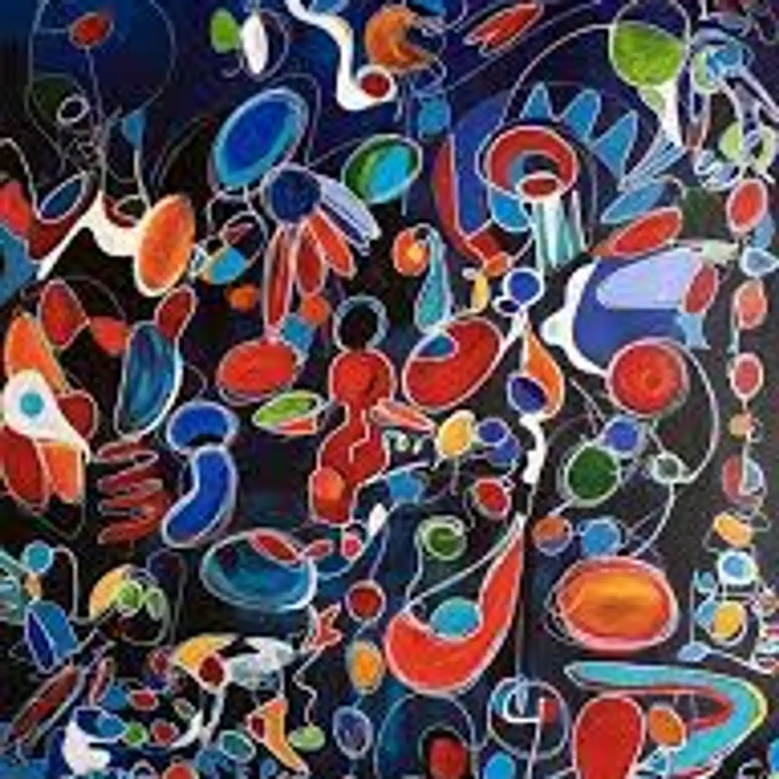 Thumbnail: Dolcezza Simply Art Scarf, "Provencal Market""  73904