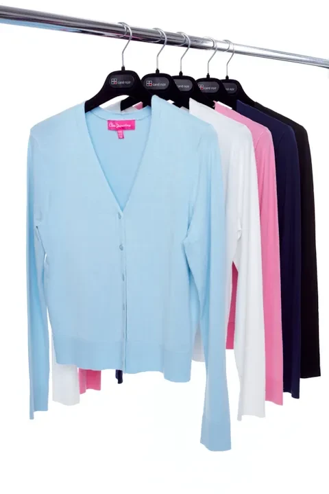 Carré Noir Fine Knit Cardigan 91113