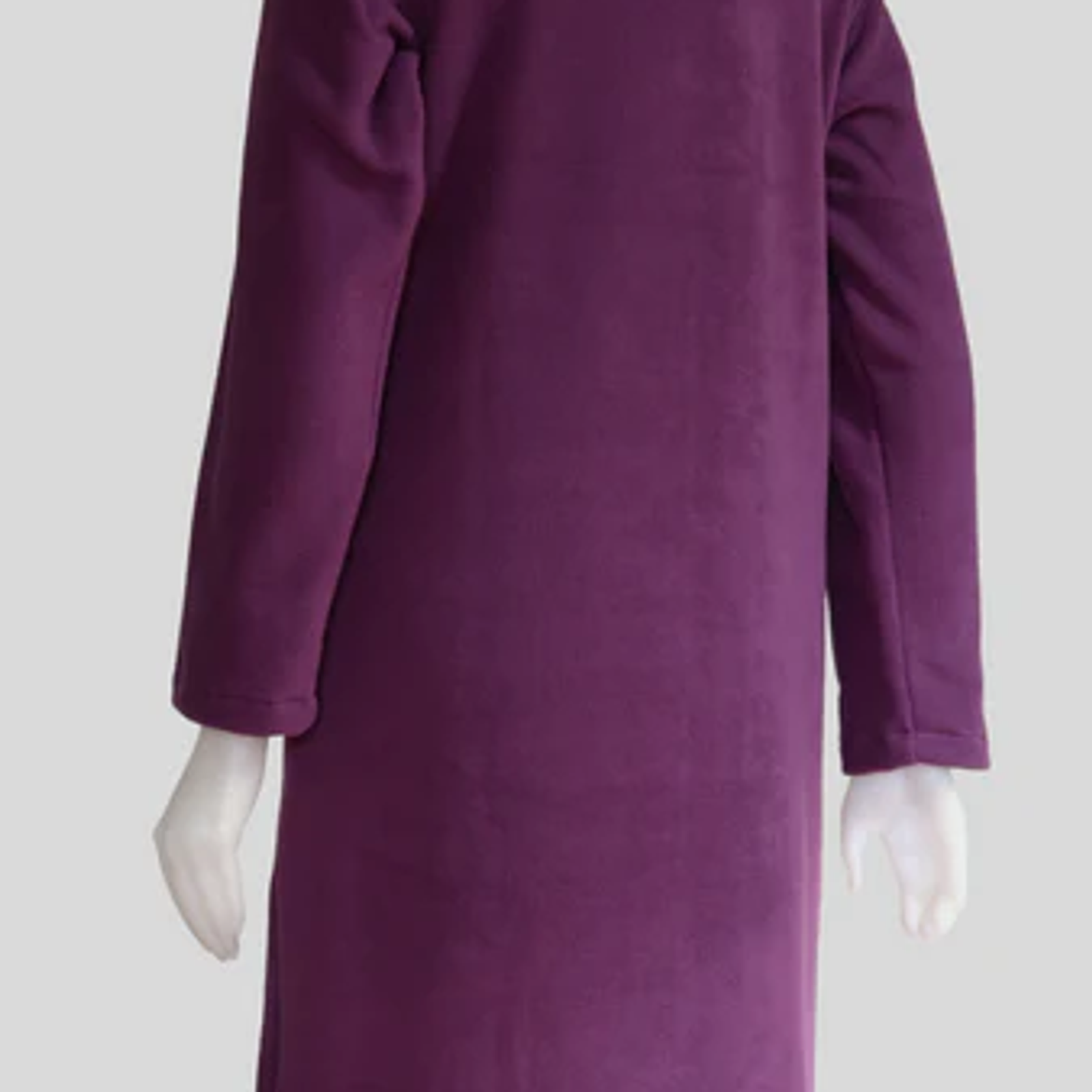 Thumbnail: Leopards & Roses Violet Mix Fleece Coat TT-J22947-PK
