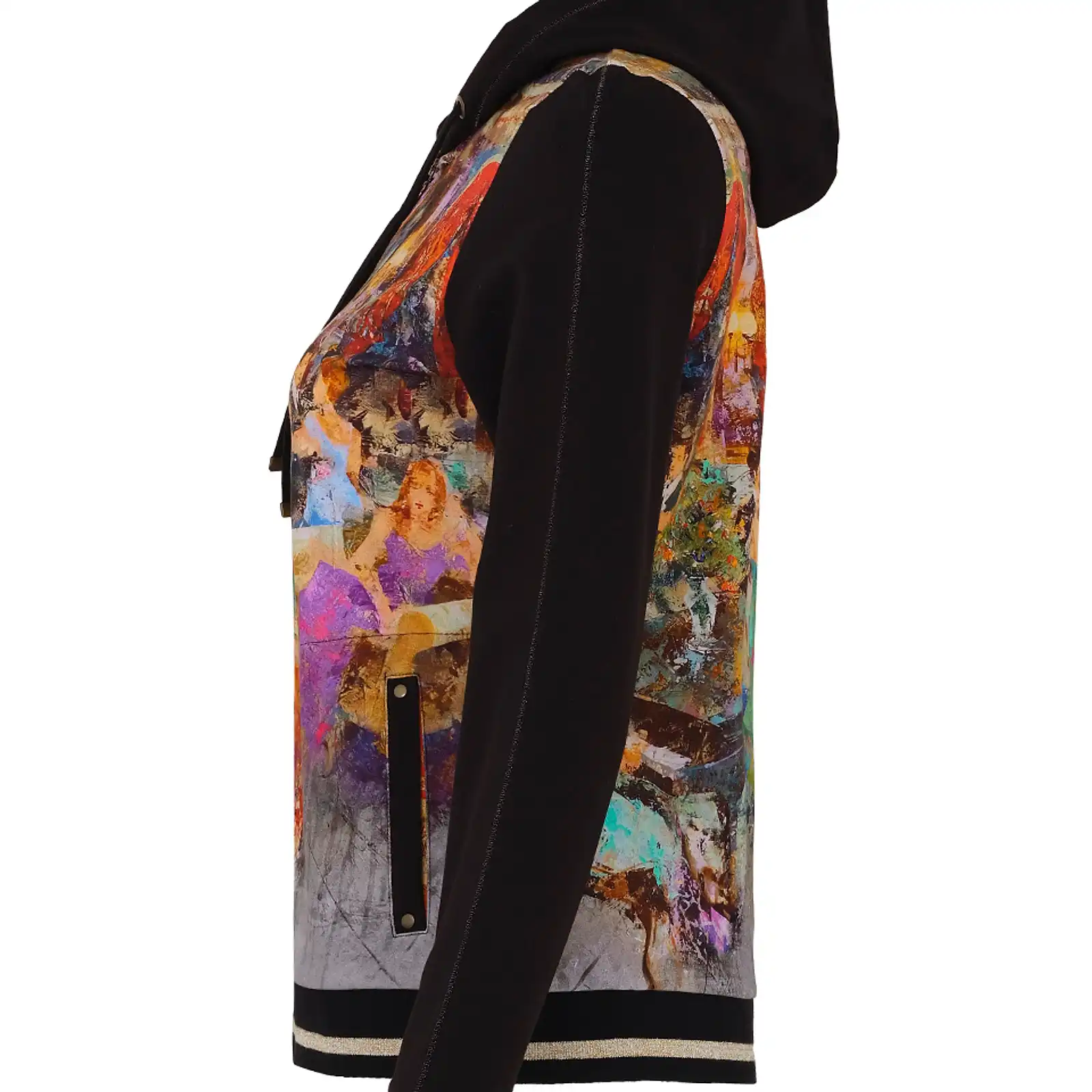 Thumbnail: Dolcezza "Dance Party"  Zip Front Hoodie 73734