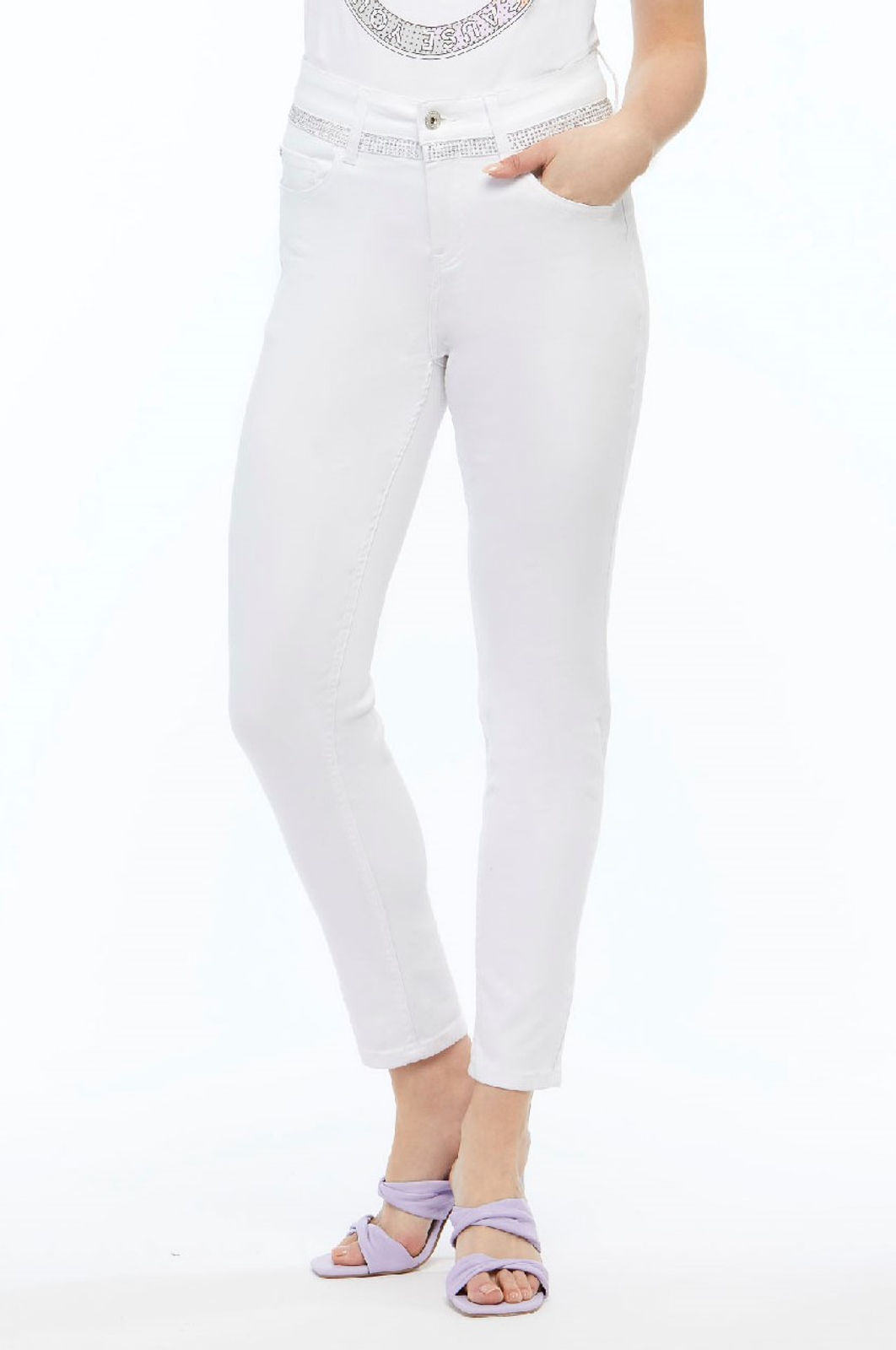 Orly White Jeans 60006