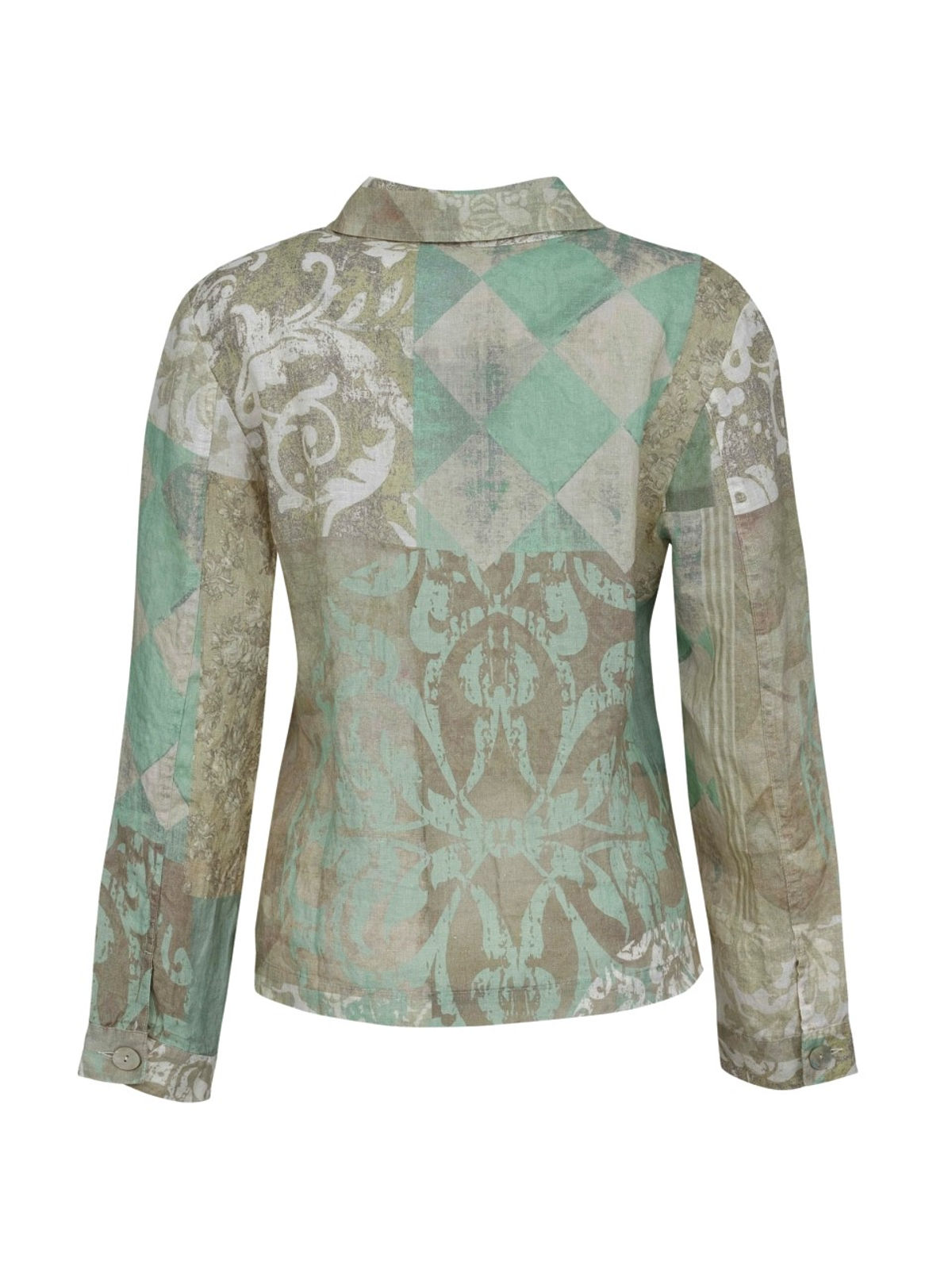 Dolcezza “Memories & Whispers Aqua” Shirt Jacket 23684
