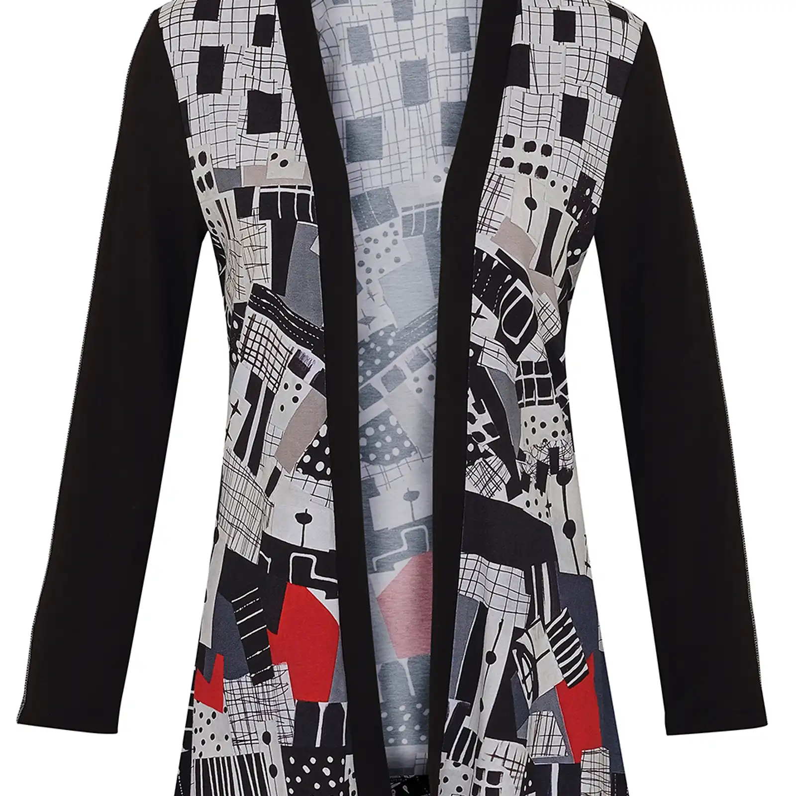 Thumbnail: Dolcezza "Tear Down the Wall" Banded Cardigan 73603