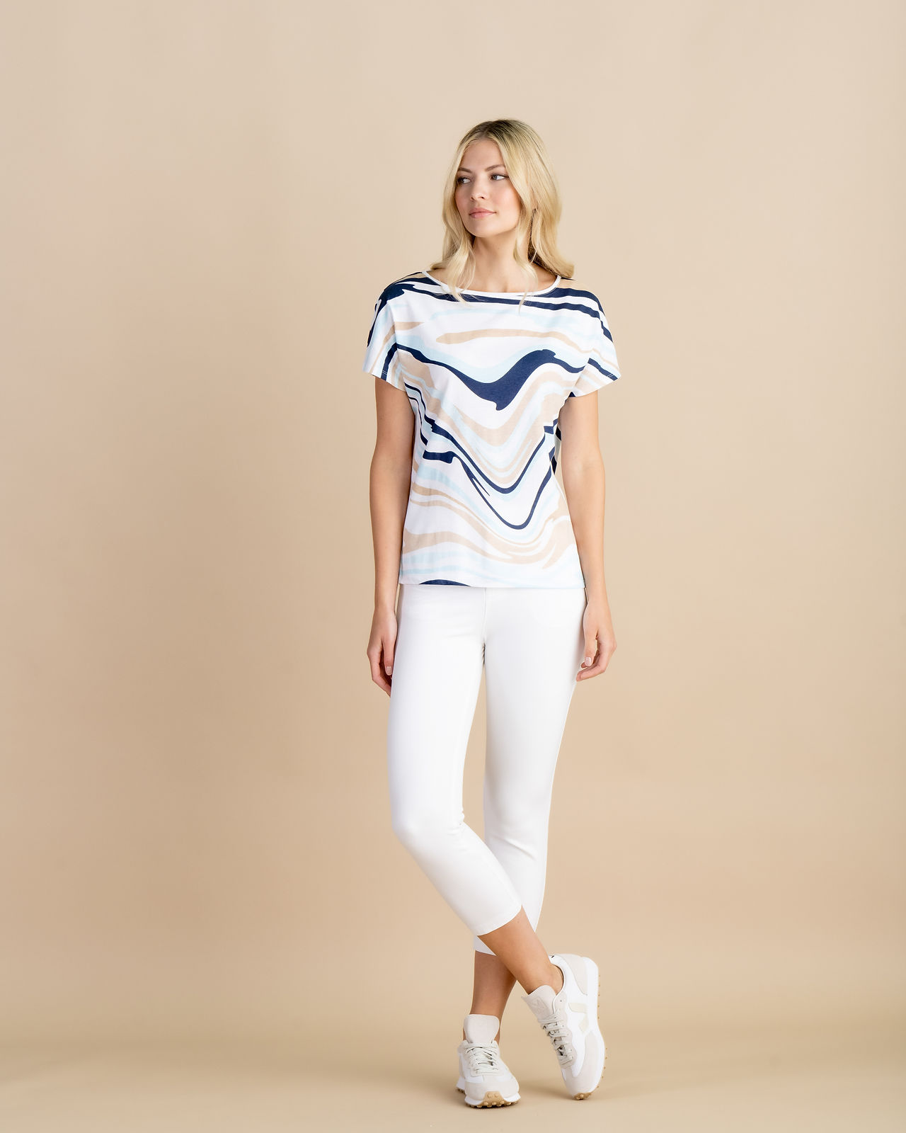 Marble Scotland Sand and Sea Waves Top 6941-202