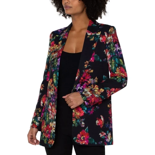 Liverpool Tapestry Print Boyfriend Blazer LM1148MW1P17