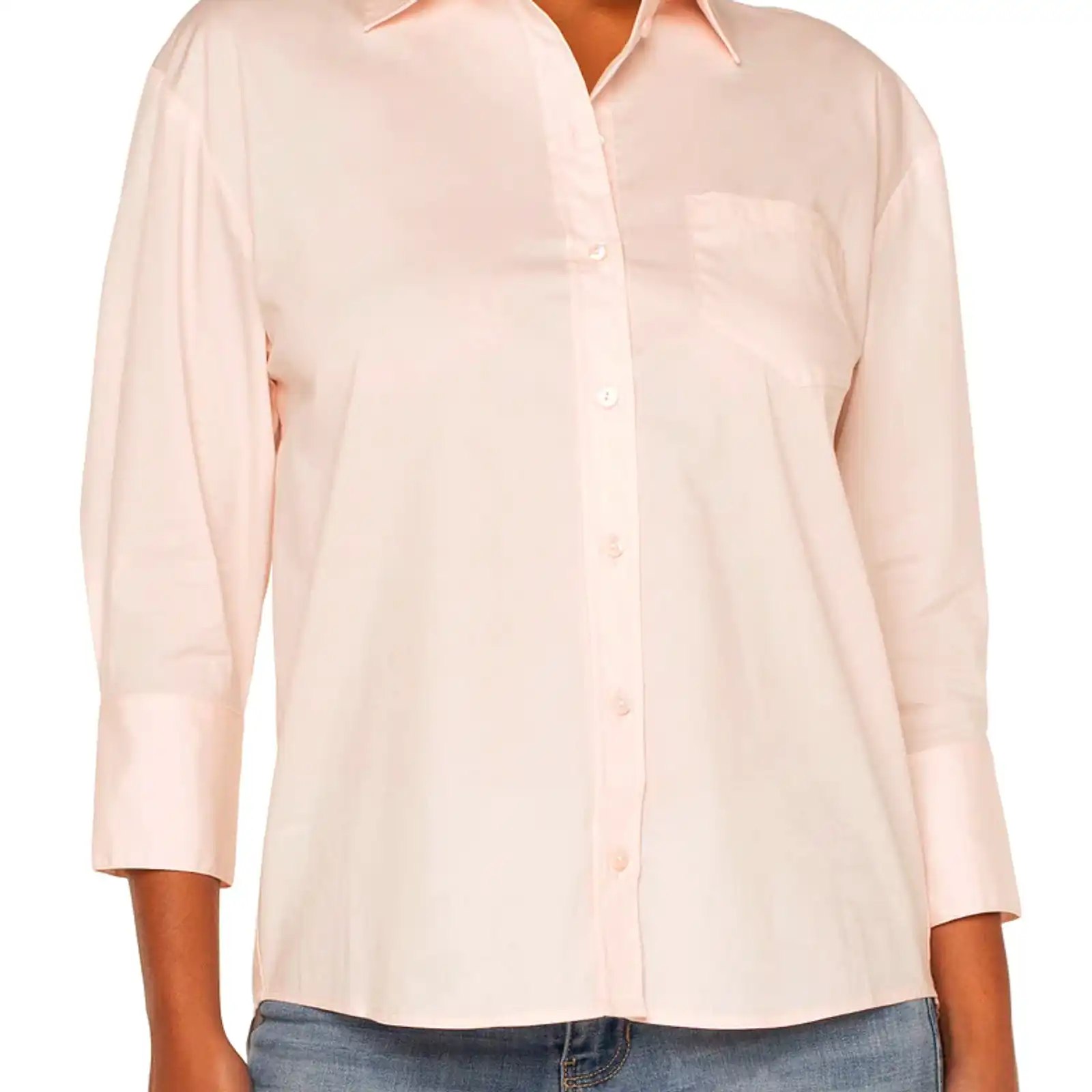 Thumbnail: Liverpool Peoney Pink Oversized Classic Shirt LM8167G52