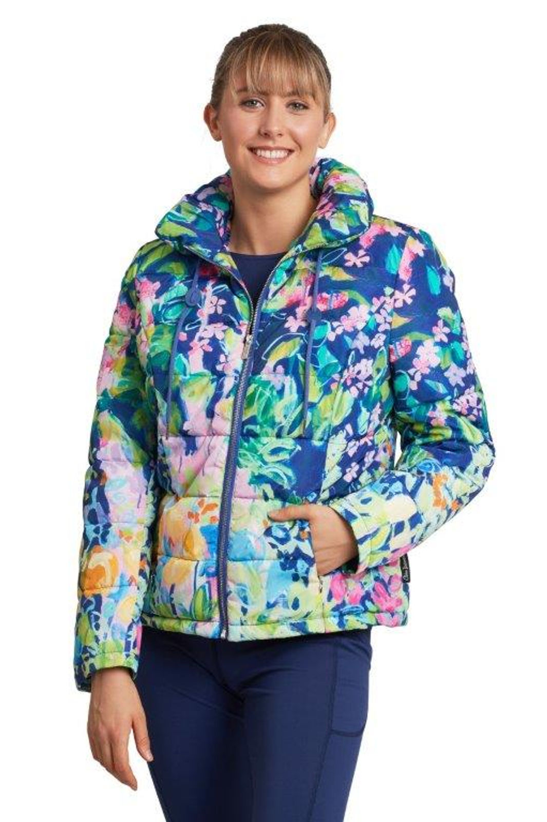Claire Desjardins "Not Klimt's Apple Tree" Puffer Jacket 222575
