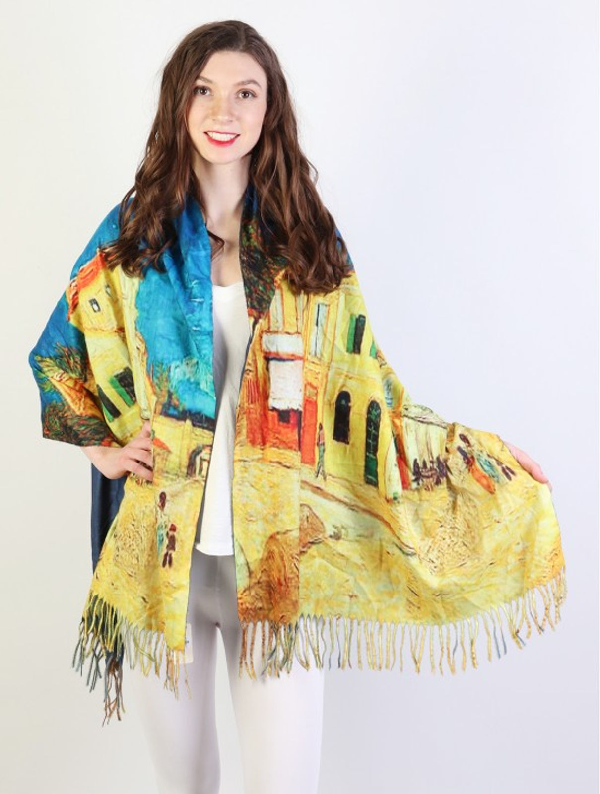 Van Gogh "The Yellow House" Scarf