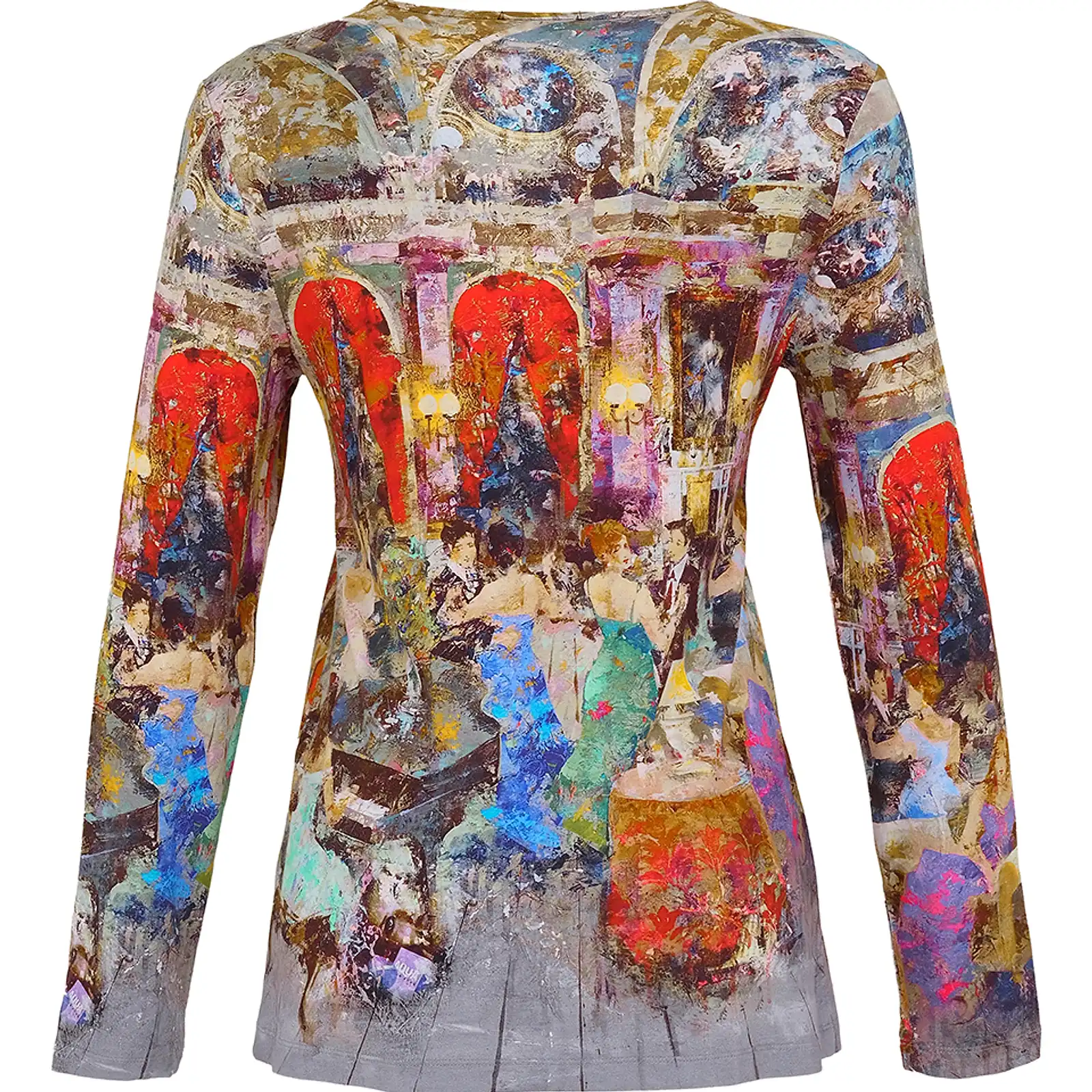 Thumbnail: Dolcezza "Dance Party" V-Neck Top 73733
