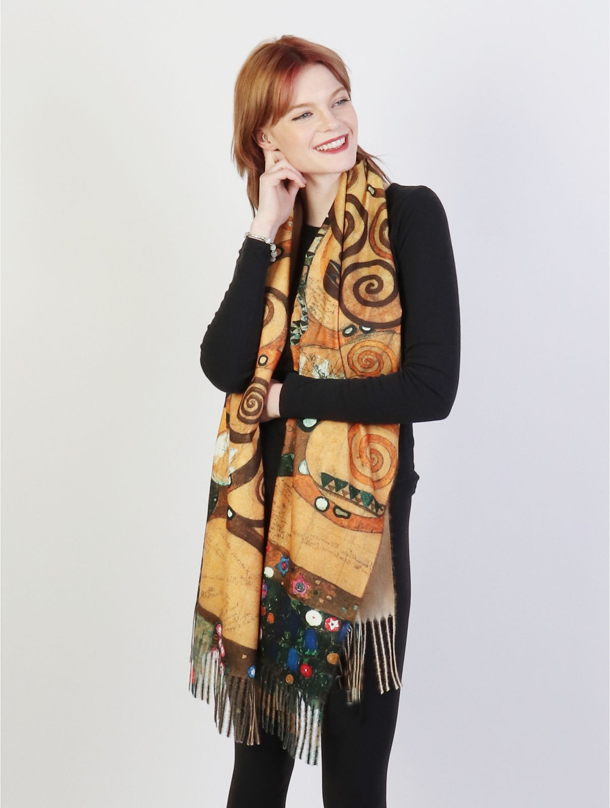 Klimt "Tree of Life" Scarf