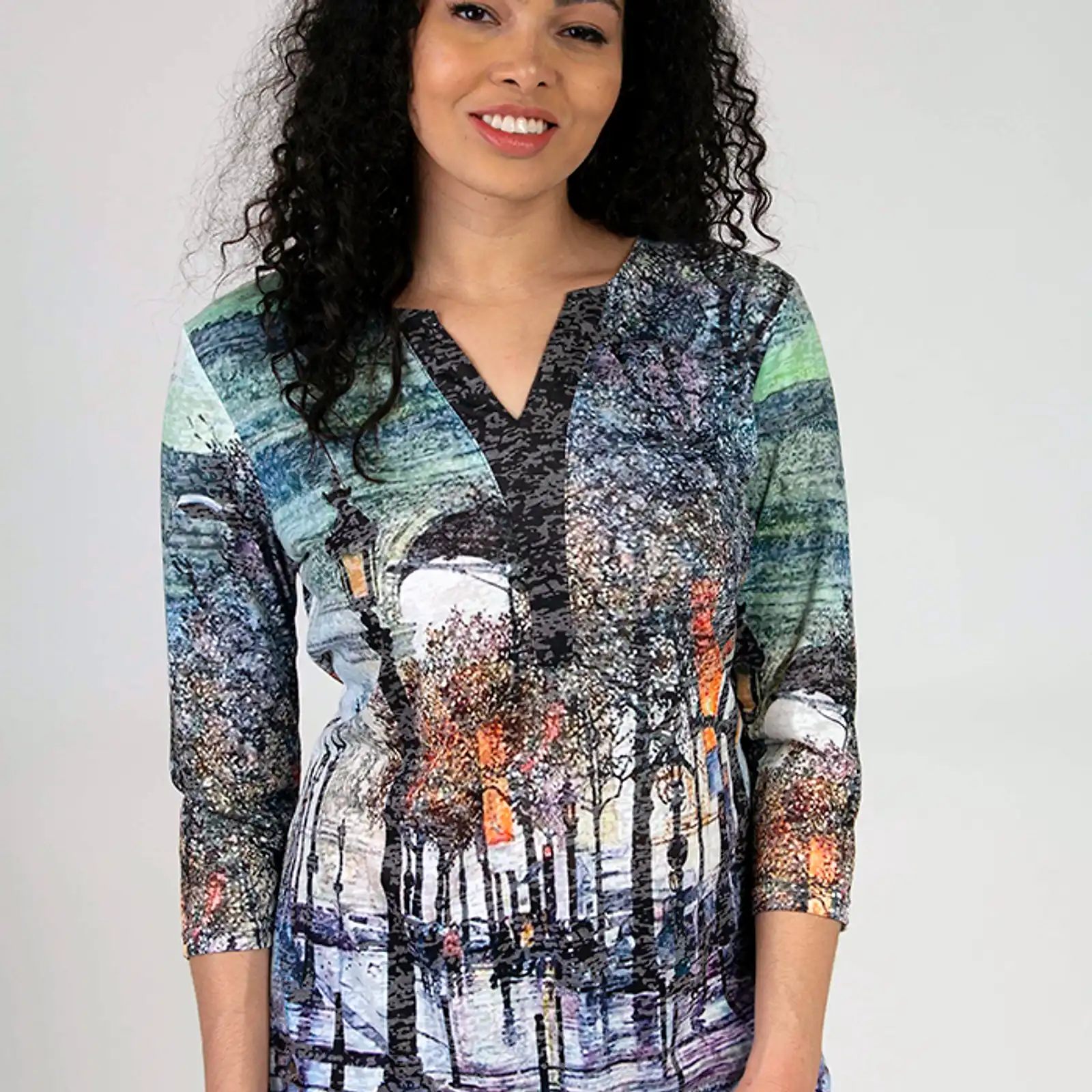 Thumbnail: Fresh FX Paris Park Henley Top 1FB371447C